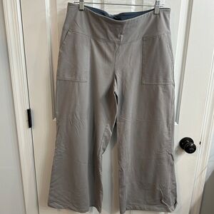Gray Wide-Leg Pants